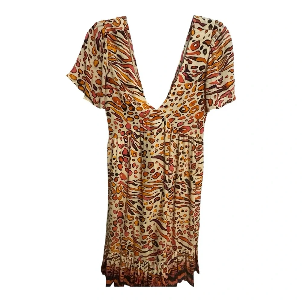 Love Stitch Orange and pink Sundress - Picture 4 of 7